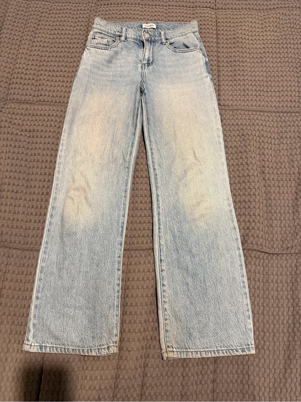 Girls' RSQ Wide Leg Light Blue Wash, Size 10